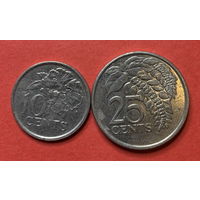 Тринидад и Тобаго, 2 монеты