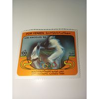 Йемен 1984 год 23-тие Олимпийские игры в Лос-Анджелес