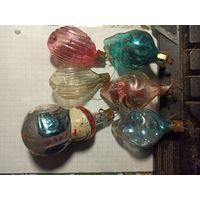 Советские ёлочные игрушки одним лотом