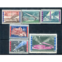 Бельгия - 1958г. - всемирная выставка в Брюсселе - 6 марок - полная серия, MLH [Mi 1094-1099]. #2-Be-64-B-1