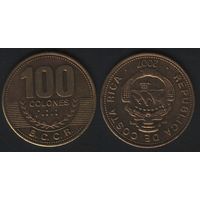 Коста-Рика km240 100 колон 2007 год km240a (_5 ТОРГ ЛЮБОЙ