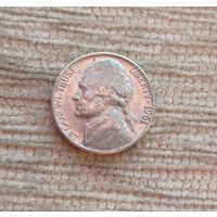 Werty71 США 5 центов 1961 Белый дом Джефферсон Блеск