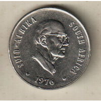 ЮАР 20 цент 1976 Окончание президентства Якобуса Йоханнеса Фуше
