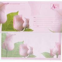 Беларусь 2002 Розы (с бумагой) (к4)