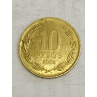 Чили 10 песо 2006