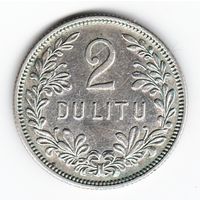 Литва 2 лита 1925 г. Ag