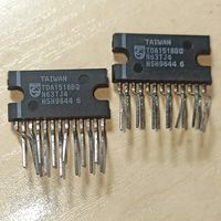 TDA1518BQ. Philips. Оригинал. УHЧ 2x12W, 24W BTL (14.4V/4 Ом), Gv=dB. Усилитель низкой частоты. TDA1518B. TDA1518