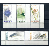 Намибия - 2003г. - фауна и флора - 5 марок - полная серия, MNH [Mi 1097-1101]. #3-WK-Z-1-19