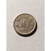 Норвегия 10 оре 1953