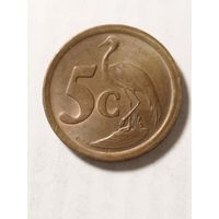 ЮАР 5 центов 1992