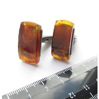 Все лоты с рубля.Запонки янтарь,серебро 875 проба,СССР