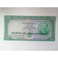 Мозамбик 100 UNC 1961 г. с рубля