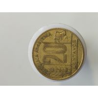 20 сентаво Аргентина 1942 года  лот 45