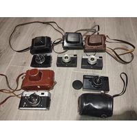 Фотоаппараты СССР есть нюансы на двух все на фото