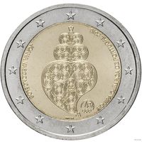 2 евро 2016 Португалия Олимпийские игры в Рио UNC из ролла
