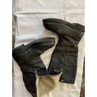 Оригинальные меховые сапоги-верх толстая байка а низ собачий мех, советских пилотов в размере 41-42.