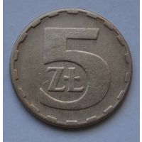 Польша, 5 злотых 1982 г.
