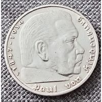 5 рейхсмарок 1936 F