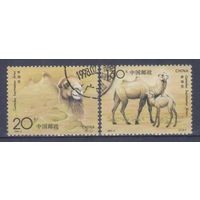 [1026] Китай КНР 1993. Фауна.Верблюд. Гашеная серия.