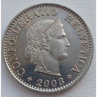 Швейцария 10 раппенов 2003 В. Возможен обмен