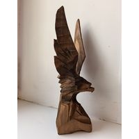 Орёл. Дерево. Резьба.