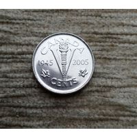 Werty71 Канада 5 центов 1945 2005 60 лет победе во Второй Мировой войне