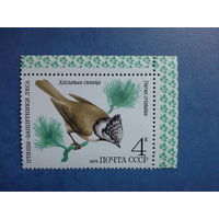 Ссср 1979.  Хохлатая синица. будет не Угловая.