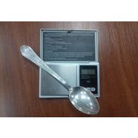 Ложка Столовая, Серебро 875 пробы, времён СССР