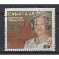 Канада  Юбилей, Queen Elizabeth II, прошла почту