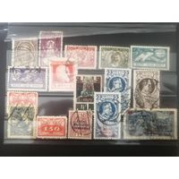 Лот гашенных дорогих старых марок Польши
