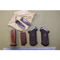 Накладки оружейные СССР. бакелит. одним лотом. Распродажа коллекции вещей. С РУБЛЯ! АУКЦИОН!