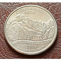 США 25 центов , Р  2006 Квотер штата Колорадо    ( 2-5-8 )