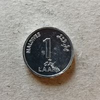 Мальдивы 1 лари 2012 г., KM# 68 ю