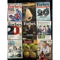 Журналы глянцевые разные Винтаж Forbes