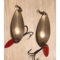 Блесна ЮБИЛЕЙНАЯ СЕРЕБРО завод Балтика СССР любая на выбор поштучно