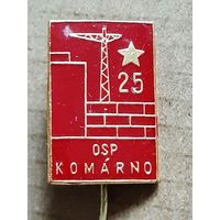 Значок Комарно Чехословакия.