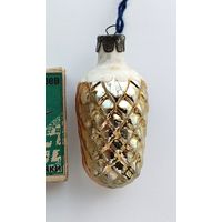Ёлочная игрушка. Шишка. Е-40.