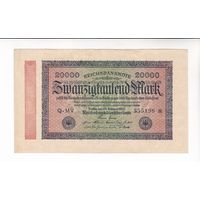 20000 МАРОК 1923 ГЕРМАНИЯ