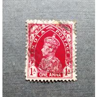 Марка Индия 1937 год Король