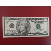 10 долларов США 2003 года, UNC