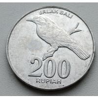 Индонезия. 200 рупий 2003 года. (3)