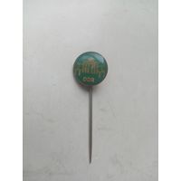 Знак DDR (латунь)