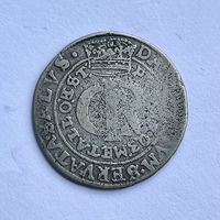 Монета СЕРЕБРО Львов ТЫМФ 30 грошей 1663 год РЕДКИЙ ОТЛИЧНЫЙ