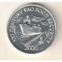Панама 1 сентесимо 2000 ФАО