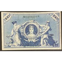 Банкнота 100 марок 1908 год. Германская империя.