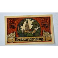 1922 год 25  пфеннигов  Германия нотгельд