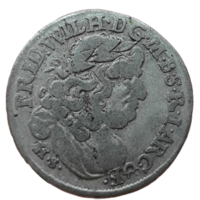 Бранденбург-Пруссия 6 грошей, 1684 года. Фридрих Вильгельм I