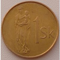 Словакия 1 крона 2002. Возможен обмен