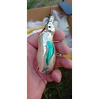 РЕДКАЯ ЁЛОЧНАЯ ИГРУШКА СССР ПИНГВИН ЛОТ 23 КАТАЛОГ СОСТОЯНИЕ ! НА  ФОТО . ОРИГИНАЛ  .  Распродажа Коллекции !!! . Экспресс  Аукцион  не с рубля без МПЦ и прочего 3 ДНЯ  .Много лотов в продаже .