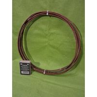 Провод обмоточный с двойной стекловолокнистой изоляцией ПСДКТ прямоугольный шинка 2,5х4,5 мм (СССР)